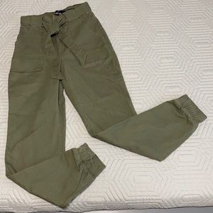 Women’s Olive Green Joggers